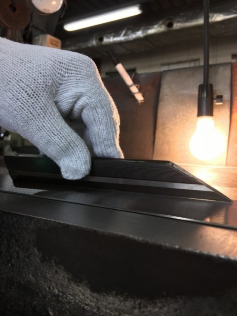 接合部歪み確認　場面